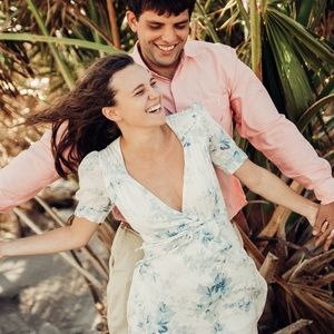 Ralph Lauren flower wrap dress